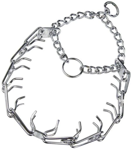 HS Sprenger Training Collar With Chrome Plated Steel Spikes 1 HS Sprenger Training Collar With Chrome Plated Steel Spikes