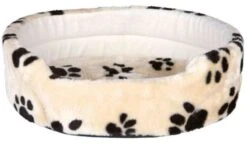 Trixie Charly Oval Beige Oval Bed For Dogs