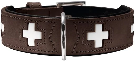 Hunter Swiss Dog Collar For Brown And Black Dogs 1 Hunter Swiss Dog Collar For Brown And Black Dogs