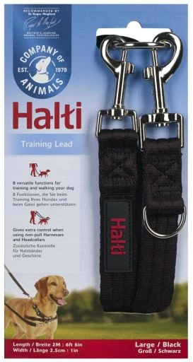 Halti Training Lead Strap Black 2 Halti Training Lead Strap Black - Image 2