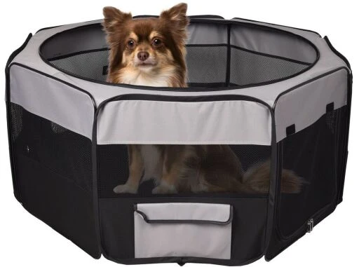 Karlie Flamingo Foldable Nylon Playpen 2 Karlie Flamingo Foldable Nylon Playpen - Image 2