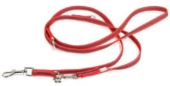 Julius K9 Red Rubberised Training Leash Red