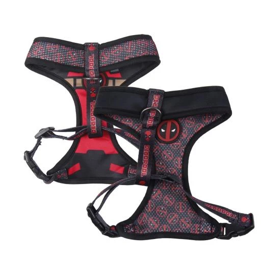 For Fan Pets Deadpool Premium Dog Harness 1 For Fan Pets Deadpool Premium Dog Harness