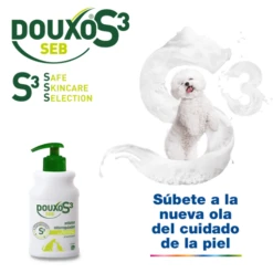 Douxo Shampoo S3 SEB For Dogs And Cats -Pet Supplies-Dogs Shop 3411113009977 5 DOUXO S3 SEB Gama 63bd382a39f49 g