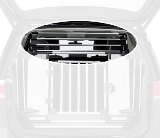 Trixie Universal Rear Car Top Grille Silver And Black 2 Trixie Universal Rear Car Top Grille Silver And Black - Image 2