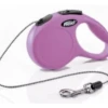 Flexi Correa New Classic Rosa De Cordón Para Gato Y Perro Pequeño