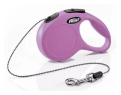 Flexi Correa New Classic Rosa De Cordón Para Gato Y Perro Pequeño