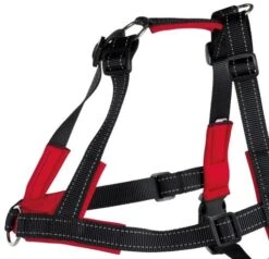 Trixie Black Soft Harness Lead'n'Walk Guide