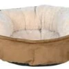 Trixie Beige And Brown Othello Round Dog Bed