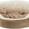 Trixie Beige And Brown Oval Cosma Oval Dog Bed