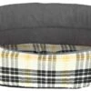 Trixie Lucky Oval Beige And Grey Oval Dog Bed