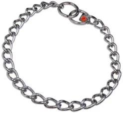 HS Sprenger Thin Twisted Stainless Steel Thick Twisted Link Choke Collar