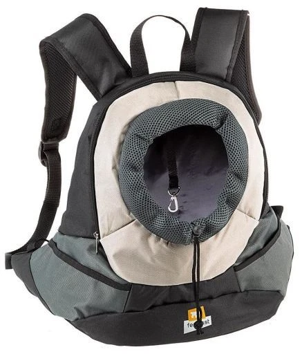 Ferplast Kangoo Cat Dog Backpack Small Grey 1 Ferplast Kangoo Cat Dog Backpack Small Grey