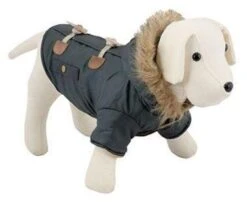 Nayeco Khaki Braided Dog Coat