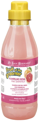San Bernard Shampoo Pink Grapefruit For Medium Coat Dogs