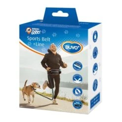 Duvo Plus Neoprene Canicross Belt And Leash -Pet Supplies-Dogs Shop 5414365333058 pck webl 63e4b1f48584d g
