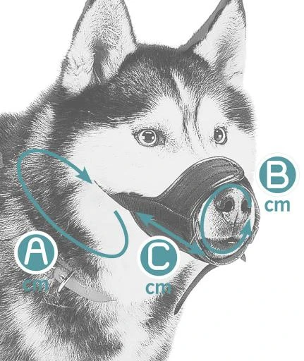 Ferplast Muzzle Nylon Short Snout 3 Ferplast Muzzle Nylon Short Snout - Image 3