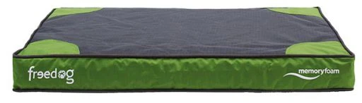 Freedog Memory Foam Flat Bed Green For Pets 2 Freedog Memory Foam Flat Bed Green For Pets - Image 2