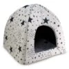 Arquivet Igloo Black Stars For Cats And Dogs
