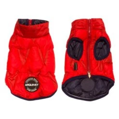 Arquivet Canada Red-Black Reversible Quilted Padded Vest 7 Arquivet Canada Red-Black Reversible Quilted Padded Vest -Pet Supplies-Dogs Shop 8435117872462 3 g