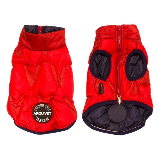 Arquivet Canada Red-Black Reversible Quilted Padded Vest 3 Arquivet Canada Red-Black Reversible Quilted Padded Vest - Image 3