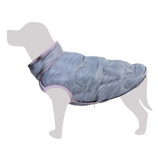 Arquivet Reversible Quilted Reversible Quilted Vest Pink-Light Grey Faroe 2 Arquivet Reversible Quilted Reversible Quilted Vest Pink-Light Grey Faroe - Image 2