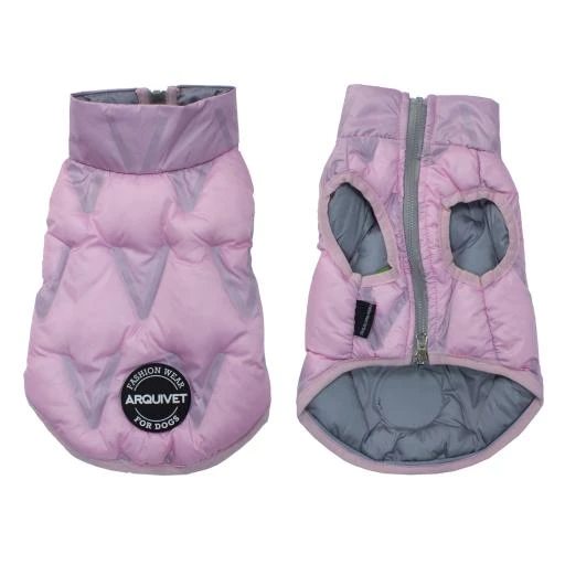 Arquivet Reversible Quilted Reversible Quilted Vest Pink-Light Grey Faroe 3 Arquivet Reversible Quilted Reversible Quilted Vest Pink-Light Grey Faroe - Image 3