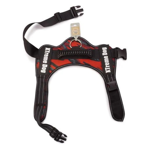 Arquivet Xtreme Dog Harness Camouflage Red 2 Arquivet Xtreme Dog Harness Camouflage Red - Image 2