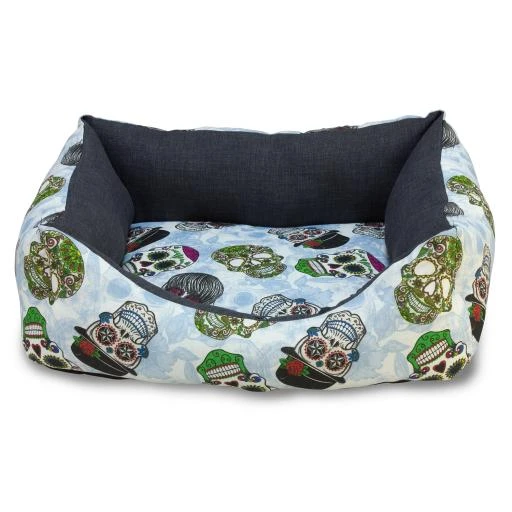 Arquivet Gogo Skulls Square Bed 1 Arquivet Gogo Skulls Square Bed