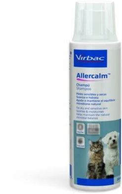 Virbac Allercalm Sensitive And Dry Skin Shampoo For Dogs And Cats
