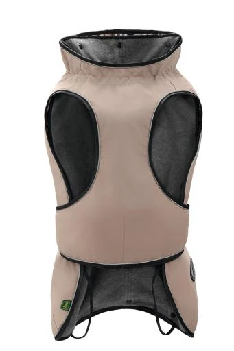 Hunter Dog Coat Uppsala Beige 2 Hunter Dog Coat Uppsala Beige - Image 2