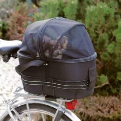 Trixie Bicycle Bag, 48 × 29 × 42cm, Black -Pet Supplies-Dogs Shop PHO PRO DOG 13118 4 6347fcc84d4b1 g