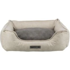 Trixie Vital Square Bed Calito Sand And Gray