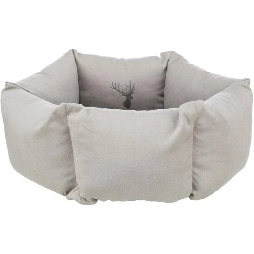 Trixie Round Bed Leni Sand And Grey 2 Trixie Round Bed Leni Sand And Grey - Image 2
