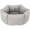 Trixie Round Bed Leni Sand And Grey
