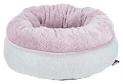 Trixie Junior Round Bed Grey And Lilac