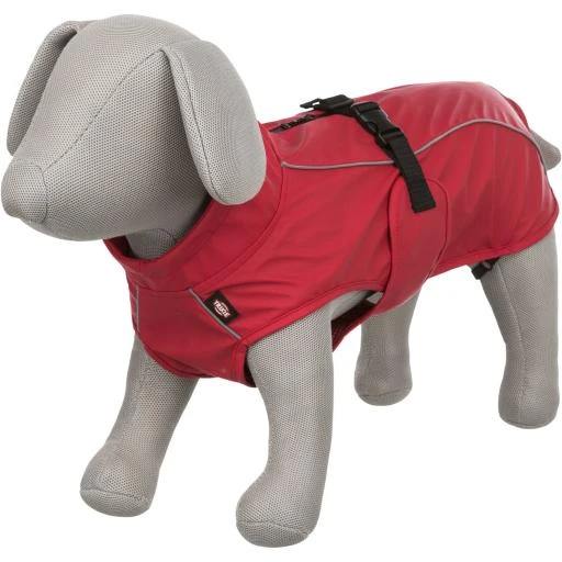Trixie Vimy Red Dog Raincoat Vimy Red 2 Trixie Vimy Red Dog Raincoat Vimy Red - Image 2