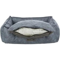 Trixie Vital Square Bed Calito Blue And Gray -Pet Supplies-Dogs Shop PHO PRO DET CLIP 37354 37355 3 g