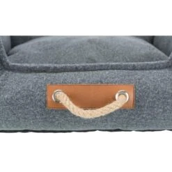 Trixie Föhr Soft Bed Grey -Pet Supplies-Dogs Shop PHO PRO DET CLIP 37600 37601 37602 37603 2 g