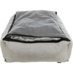 Trixie Leni Square Bed Sand And Grey -Pet Supplies-Dogs Shop PHO PRO DET CLIP 37993 37994 37995 6 g