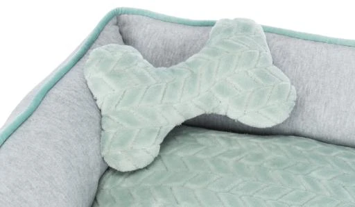 Trixie Junior Square Bed Gray And Mint Green 3 Trixie Junior Square Bed Gray And Mint Green - Image 3