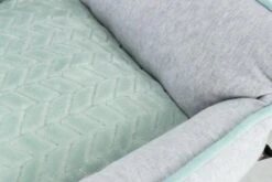 Trixie Junior Square Bed Gray And Mint Green 9 Trixie Junior Square Bed Gray And Mint Green -Pet Supplies-Dogs Shop PHO PRO DET CLIP 38250 2 g