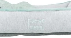 Trixie Junior Square Bed Gray And Mint Green 10 Trixie Junior Square Bed Gray And Mint Green -Pet Supplies-Dogs Shop PHO PRO DET CLIP 38250 3 g