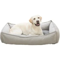 Trixie Leni Square Bed Sand And Grey -Pet Supplies-Dogs Shop PHO PRO DOG CLIP 37995 1 g