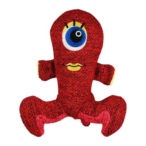 KONG Red Woozles Plush For Dogs 1 KONG Red Woozles Plush For Dogs