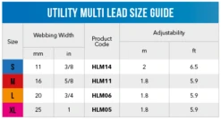 Rogz Lumberjack Multilead Purple 6 Rogz Lumberjack Multilead Purple -Pet Supplies-Dogs Shop Rogz Size Guides UTILITY MULTI LEAD 628f402bbba01 g
