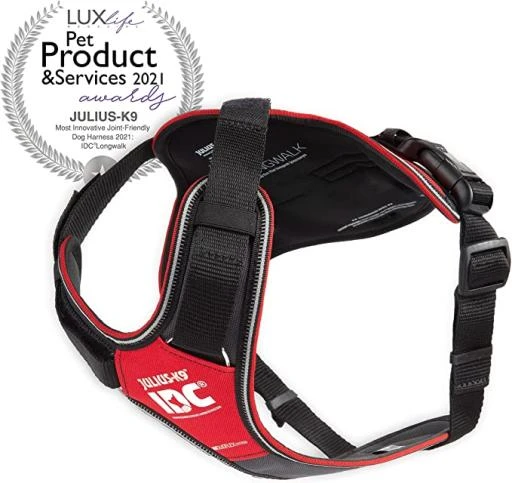 Julius K9 Idc Longwalk Harness Red 3 Julius K9 Idc Longwalk Harness Red - Image 3