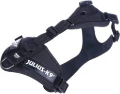Julius K9 Black Mantrailing Harness For Dogs