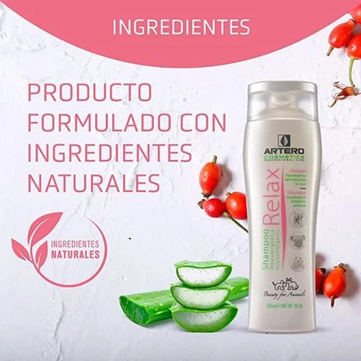 Artero Shampoo Hypoallergenic Relax For Dogs And Cats 3 Artero Shampoo Hypoallergenic Relax For Dogs And Cats - Image 3