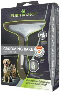 FURminator Grooming Rake For Dogs And Cats -Pet Supplies-Dogs Shop carda de aseo para perro gato 8 g